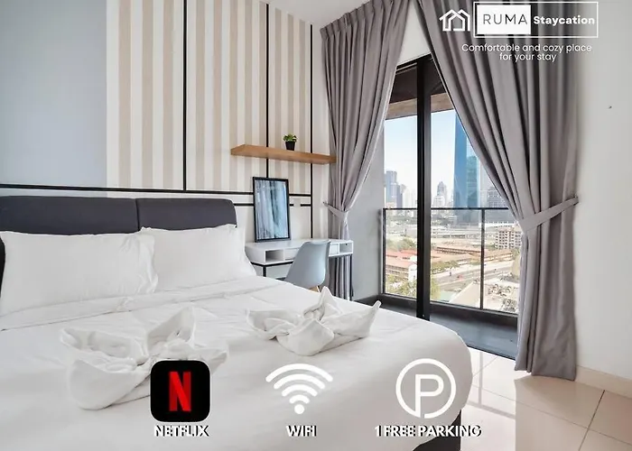 Sleek 3Br Suites Near Trx By Rumabnb